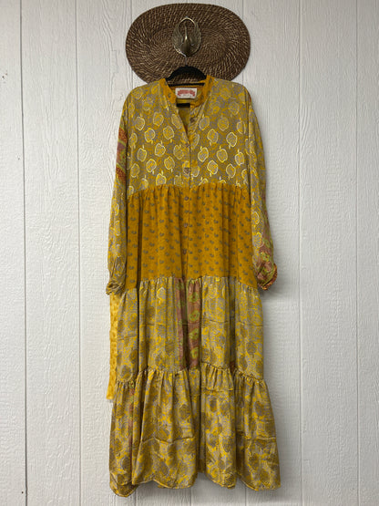 Rasgulla Sari Luminous Maxi Dress 0226 121