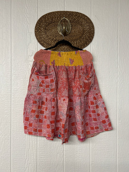 Pareo Kantha Meadow Skirt 0826 023