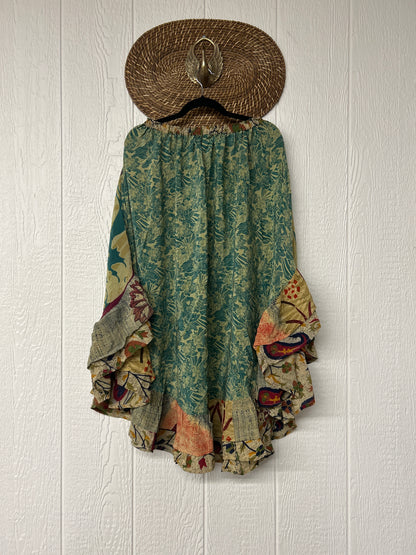 Crepe Wild Rose Skirt 1025 238