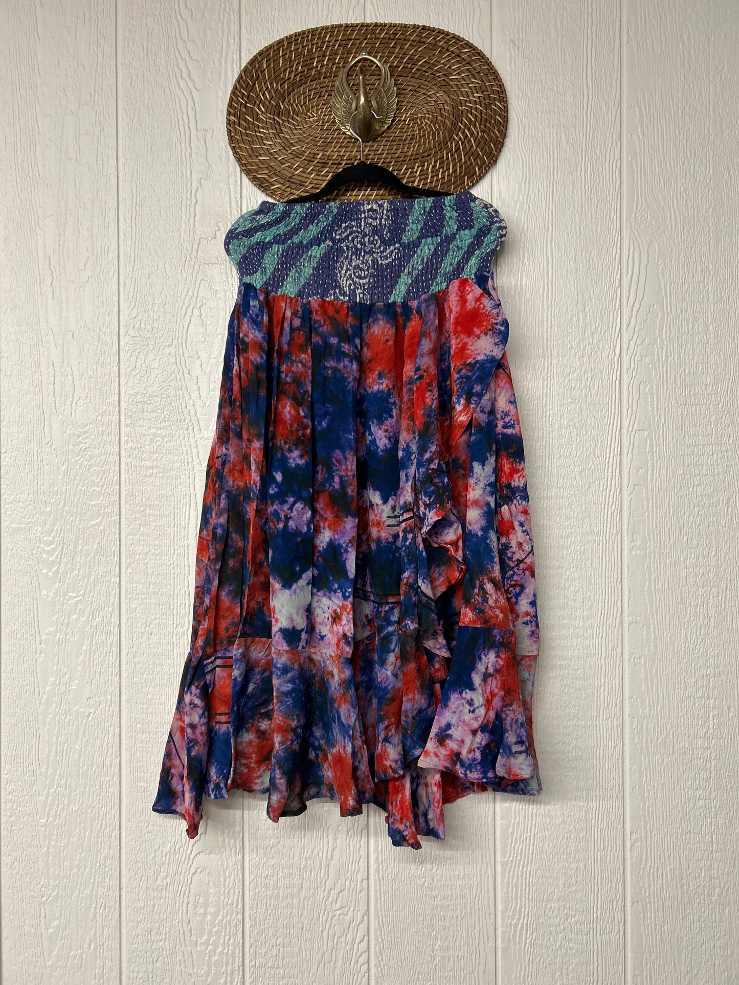 Crepe Sari Inner Peace Wrap Skirt 0626 009