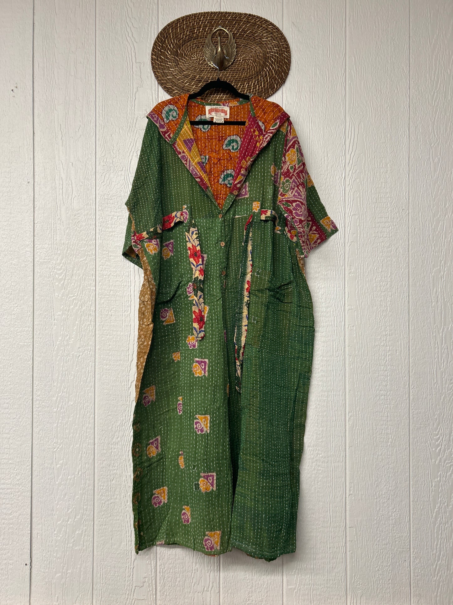 Kantha Zen Hoodie Jumpsuit 0925 137