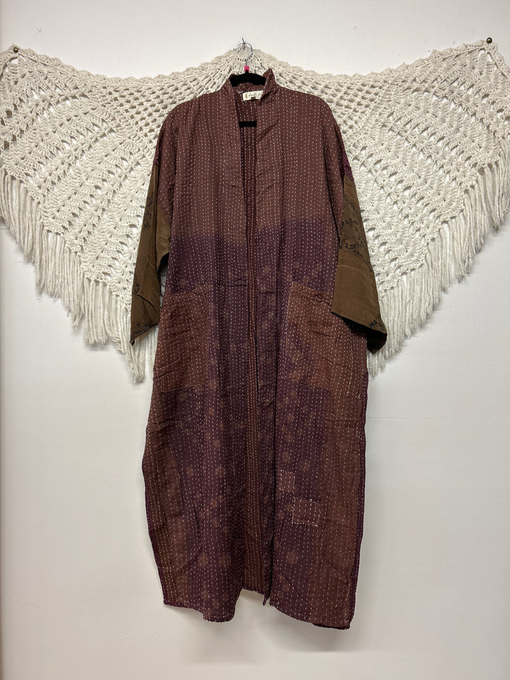 Majestic Caramel Overdye Kimono 1124 067