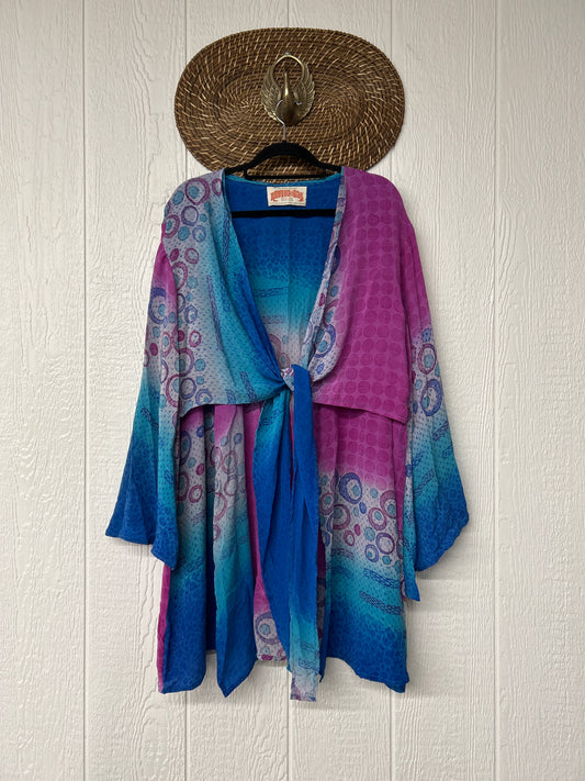Crepe Sari Shortie Spellbound Kimono 0426 006
