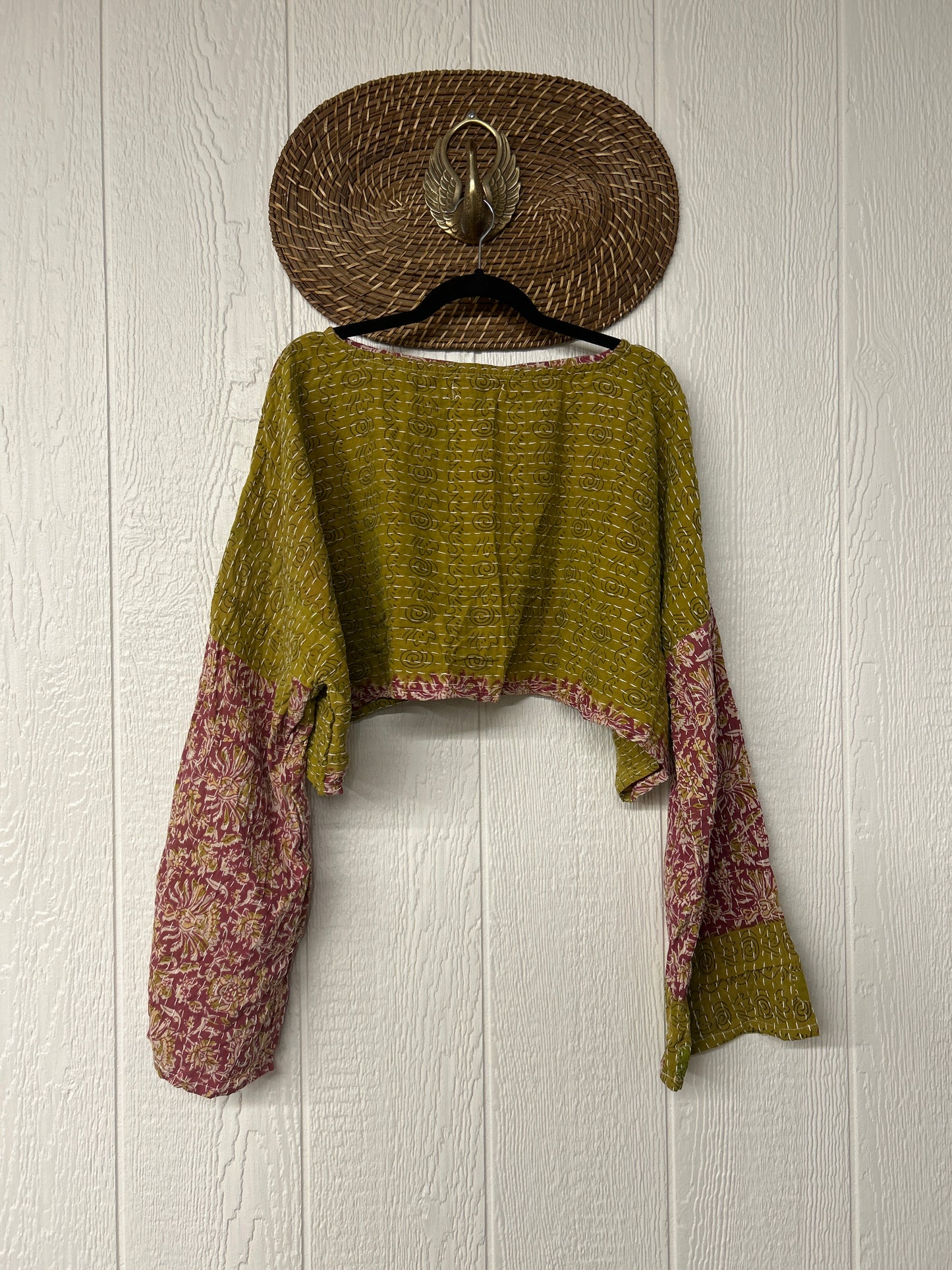 Pareo Kantha Abundance Crop Top 1225 054