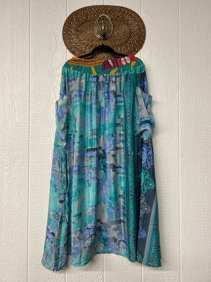 Rasgulla Sari Butterfly Cargo Skirt 0126 256