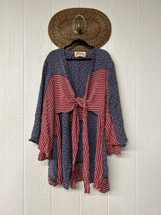 Crepe Sari Shortie Spellbound Kimono 0426 001