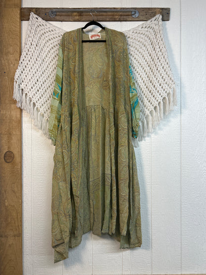 Crepe Sari Evermore Kimono 0326 123