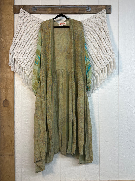 Crepe Sari Evermore Kimono 0326 123