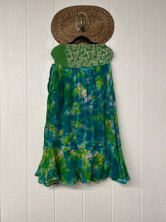 Crepe Sari Inner Peace Wrap Skirt 0626 179