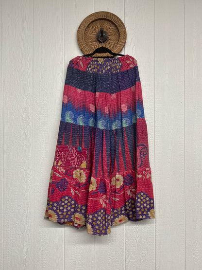 Pareo Kantha Lotus Maxi Skirt 0826 273
