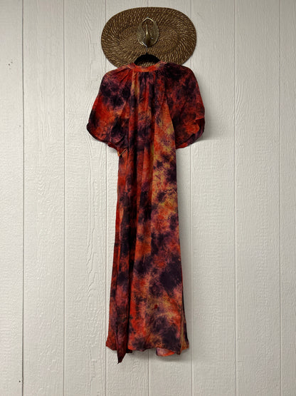 Crepe Sari Summer Woodstock Duster 0626 170
