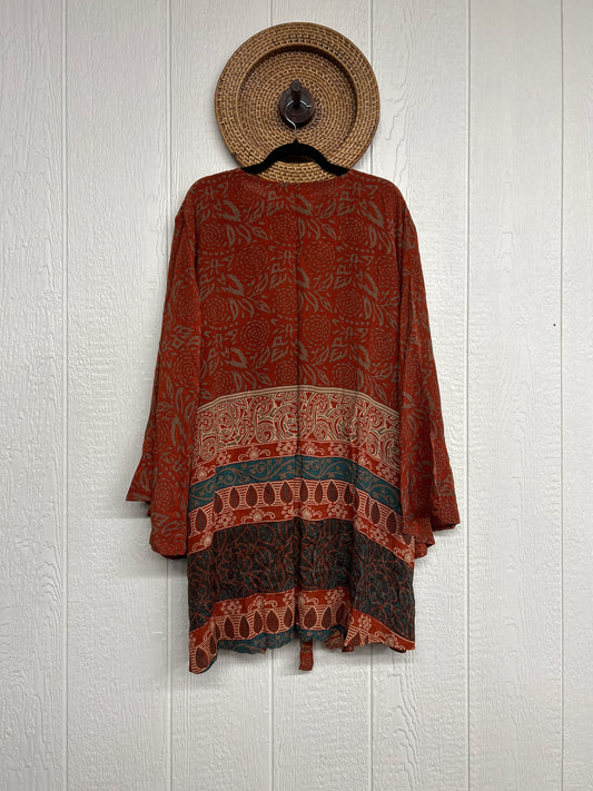 Crepe Sari Shortie Spellbound Kimono 0426 253