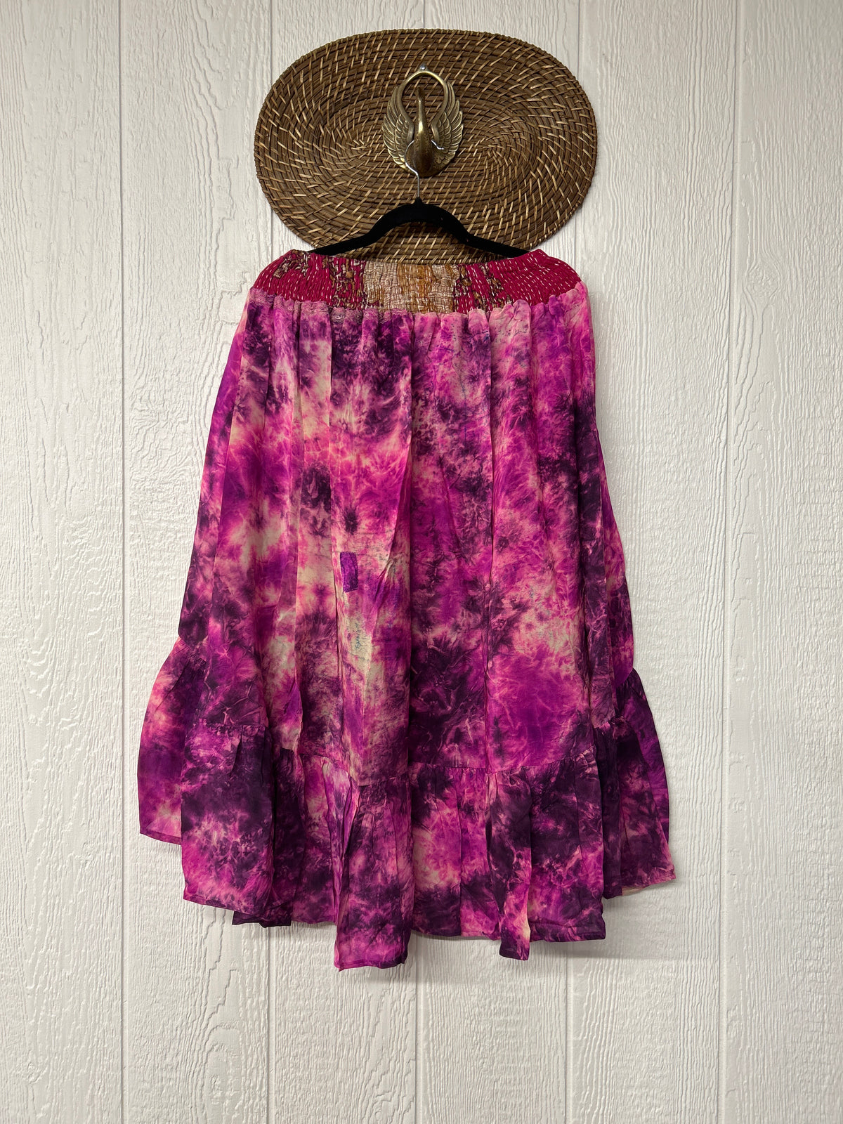 Crepe Sari Dahlia Skirt 1026 122