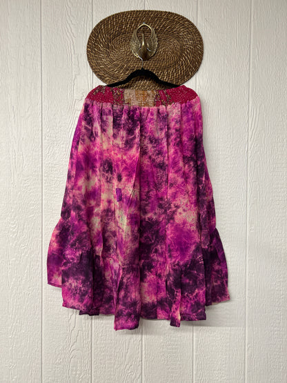 Crepe Sari Dahlia Skirt 1026 122