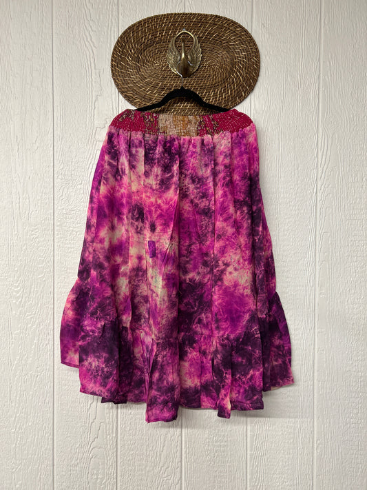 Crepe Sari Dahlia Skirt 1026 122