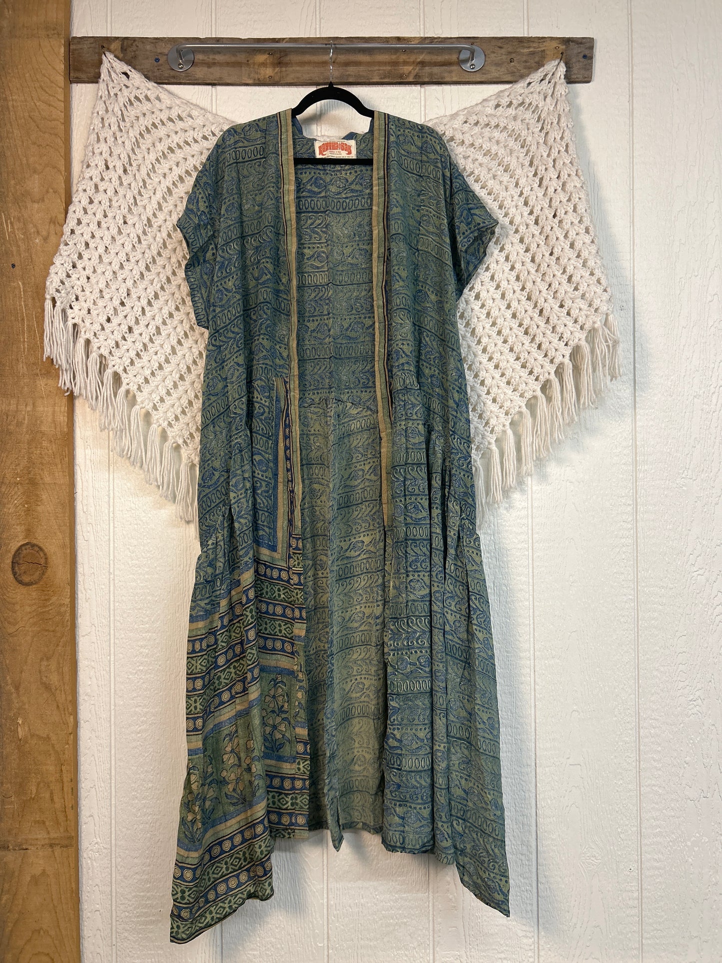 Crepe Sari Summer Evermore Kimono 0726 167
