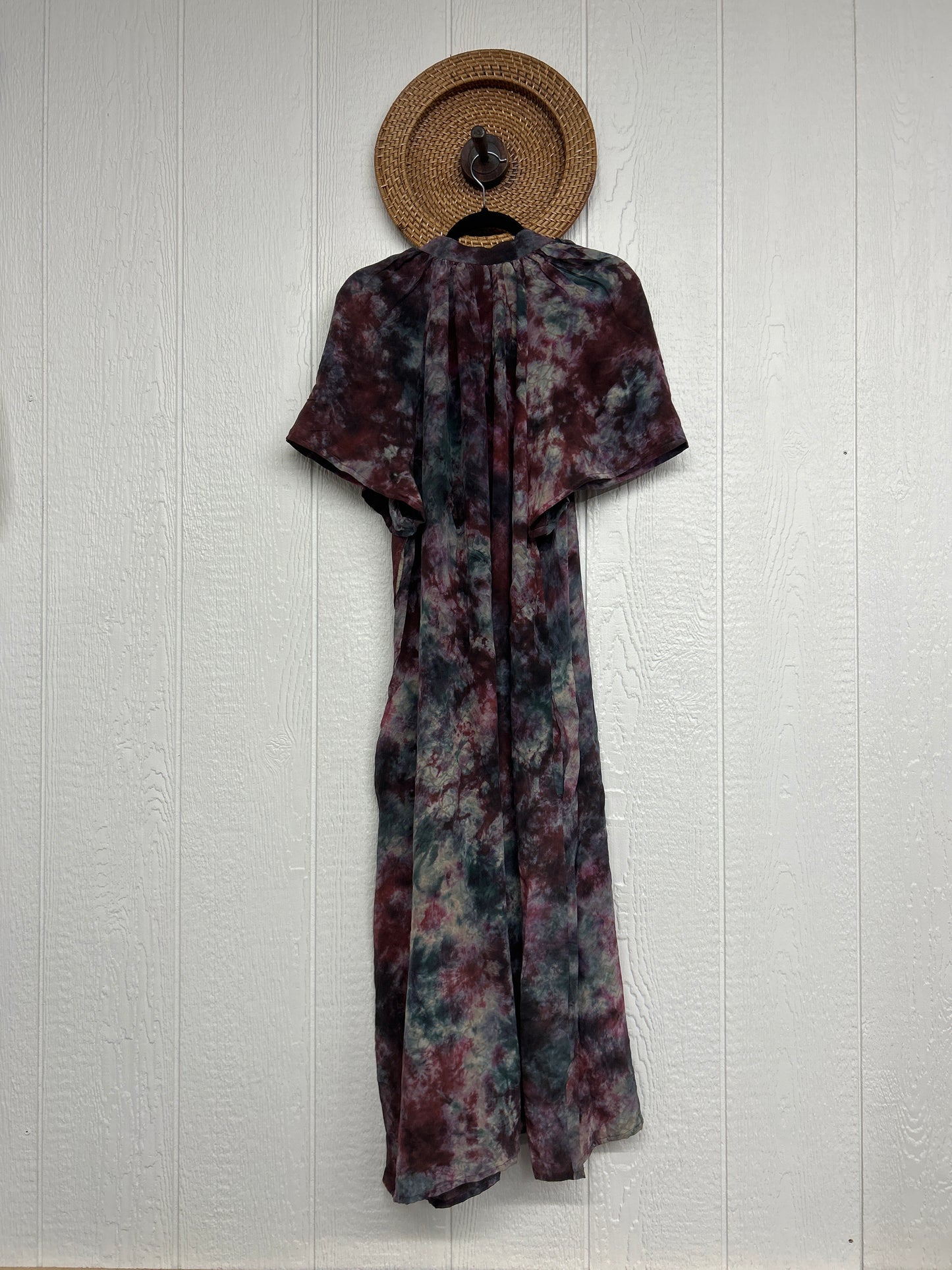 Crepe Sari Summer Woodstock Duster 0626 137