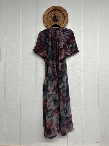 Crepe Sari Summer Woodstock Duster 0626 137