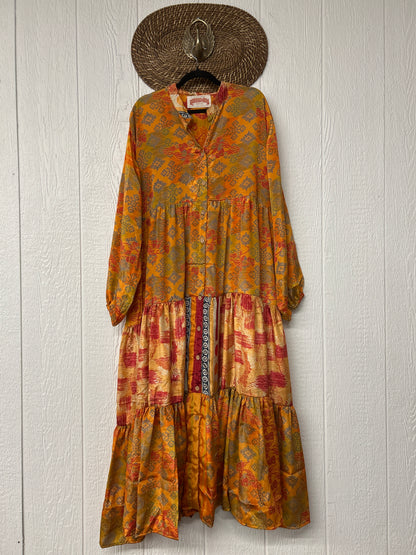 Rasgulla Sari Luminous Maxi Dress 0226 139