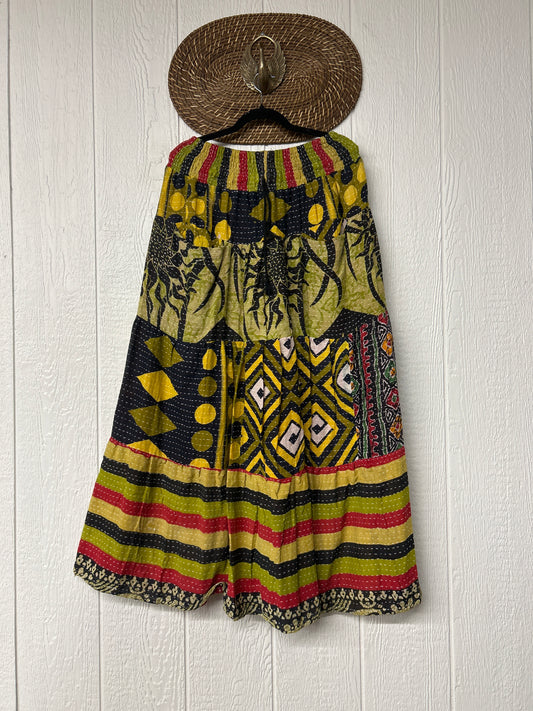 Pareo Kantha Lotus Maxi Skirt 0826 209