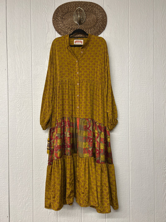 Rasgulla Sari Luminous Maxi Dress 0226 136