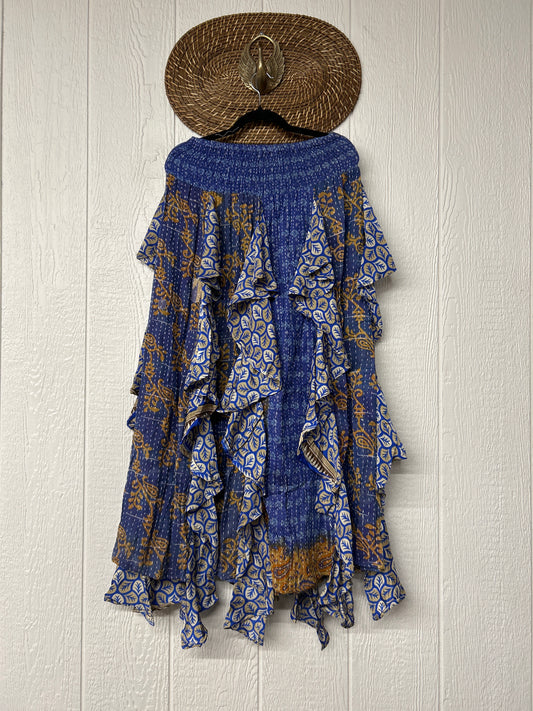 Pareo Kantha Willow Maxi Skirt 0826 125