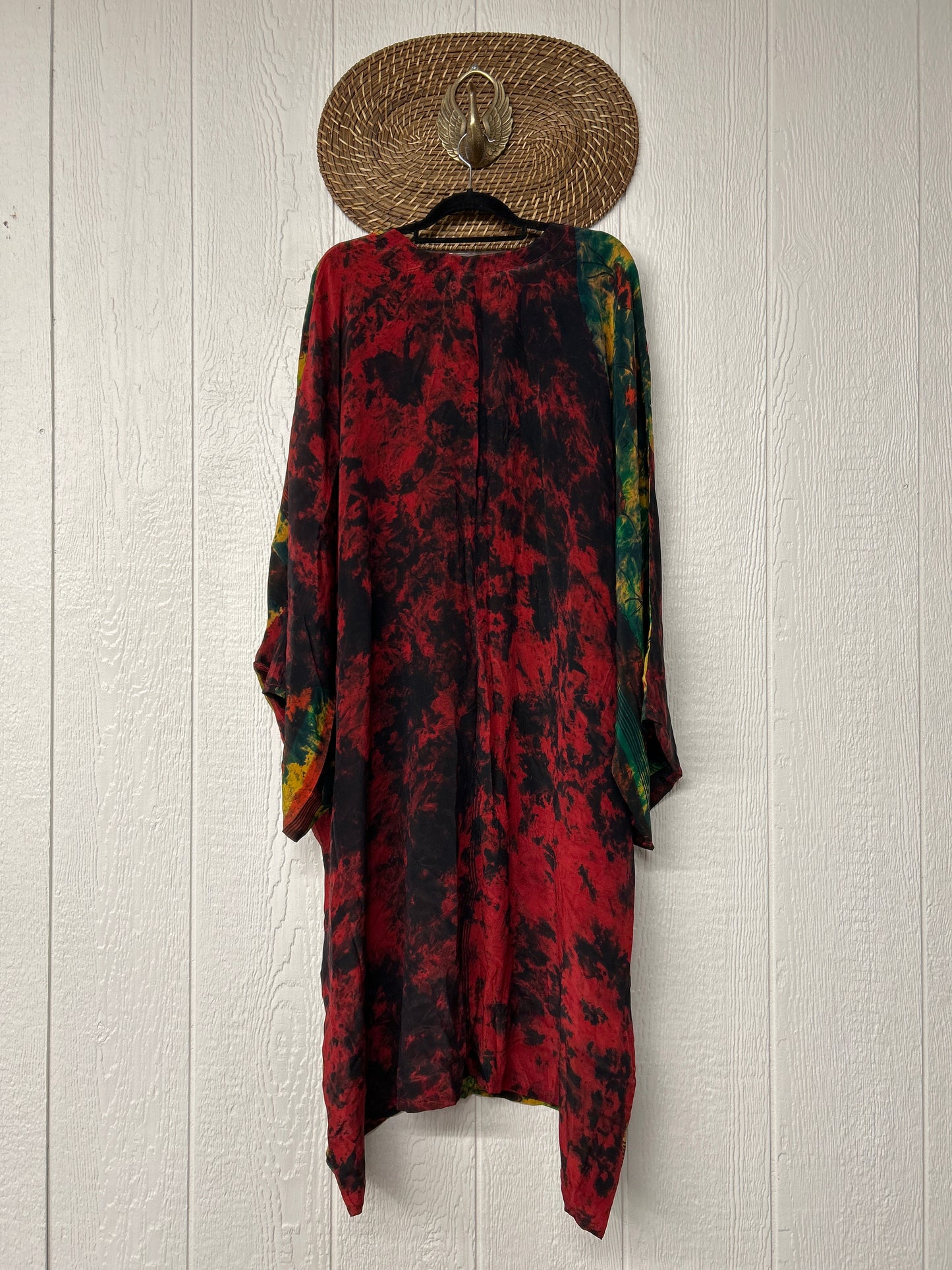 Crepe Sari Gaia Duster Dress 0426 178