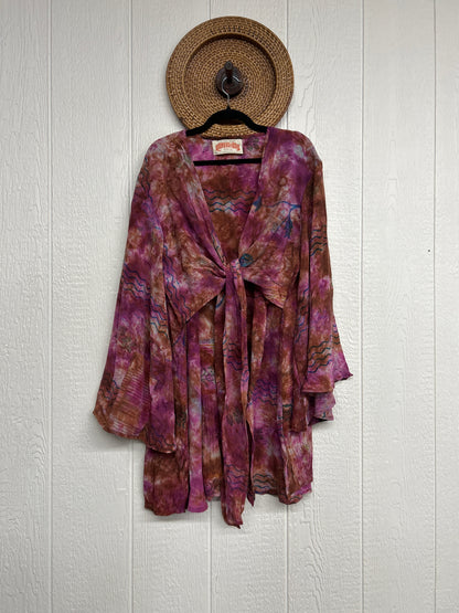 Crepe Sari Shortie Spellbound Kimono 0426 270