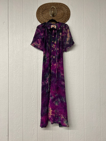 Crepe Sari Summer Woodstock Duster 0626 148