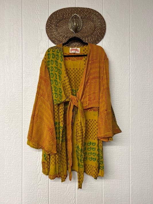 Crepe Sari Shortie Spellbound Kimono 0426 022