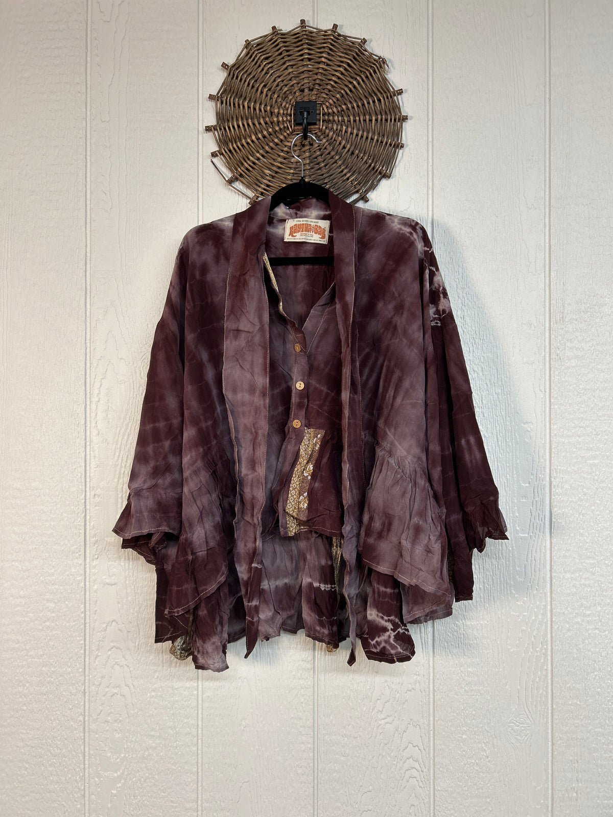 Crepe Sari Wild Rose Top 1026 026