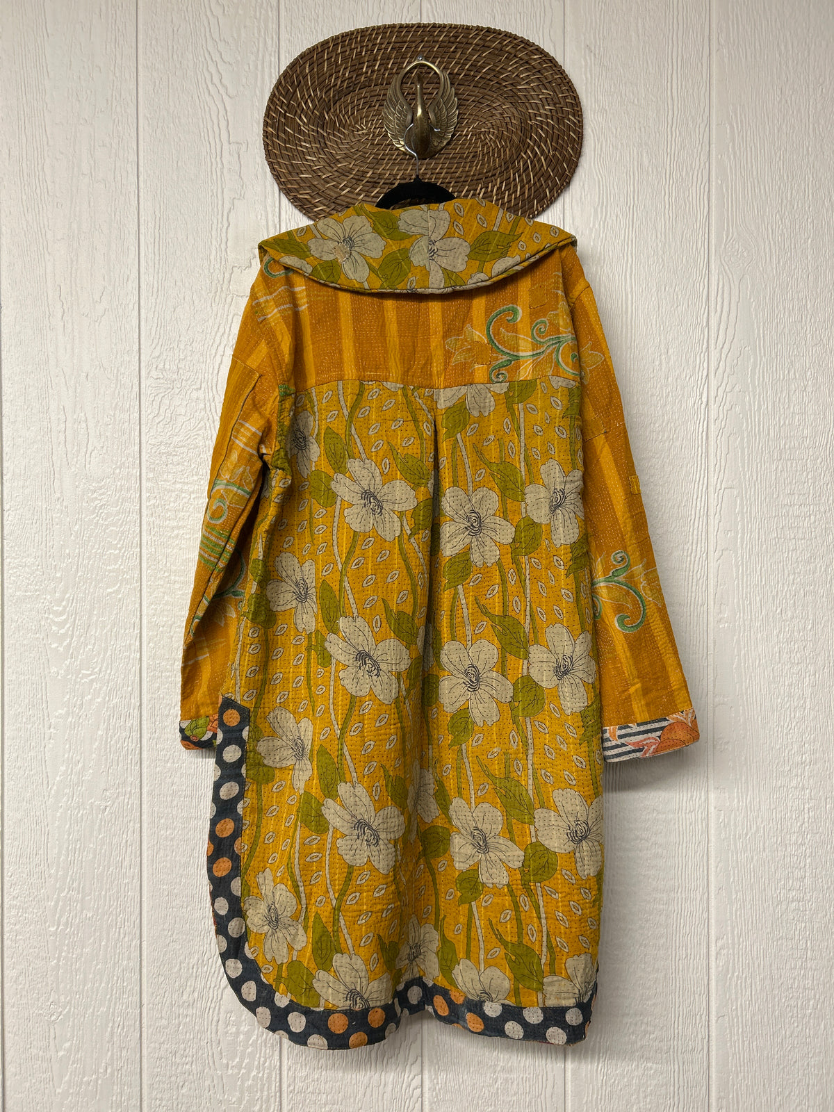 Fine Kantha Drifter Coat 1026 186