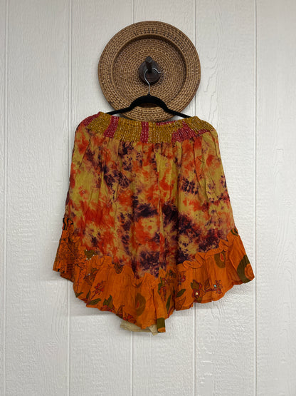 Crepe Sari Lover Cropped Culottes 0726 200