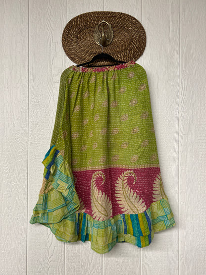 Pareo Kantha Wild Rose Skirt 0426 106