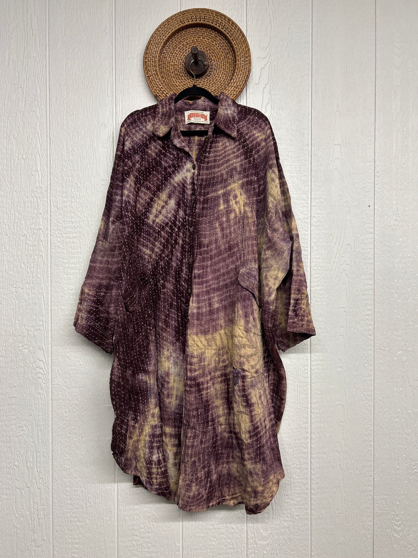 Pareo Kantha Free To Be Longsleeve Maxi 0526 026