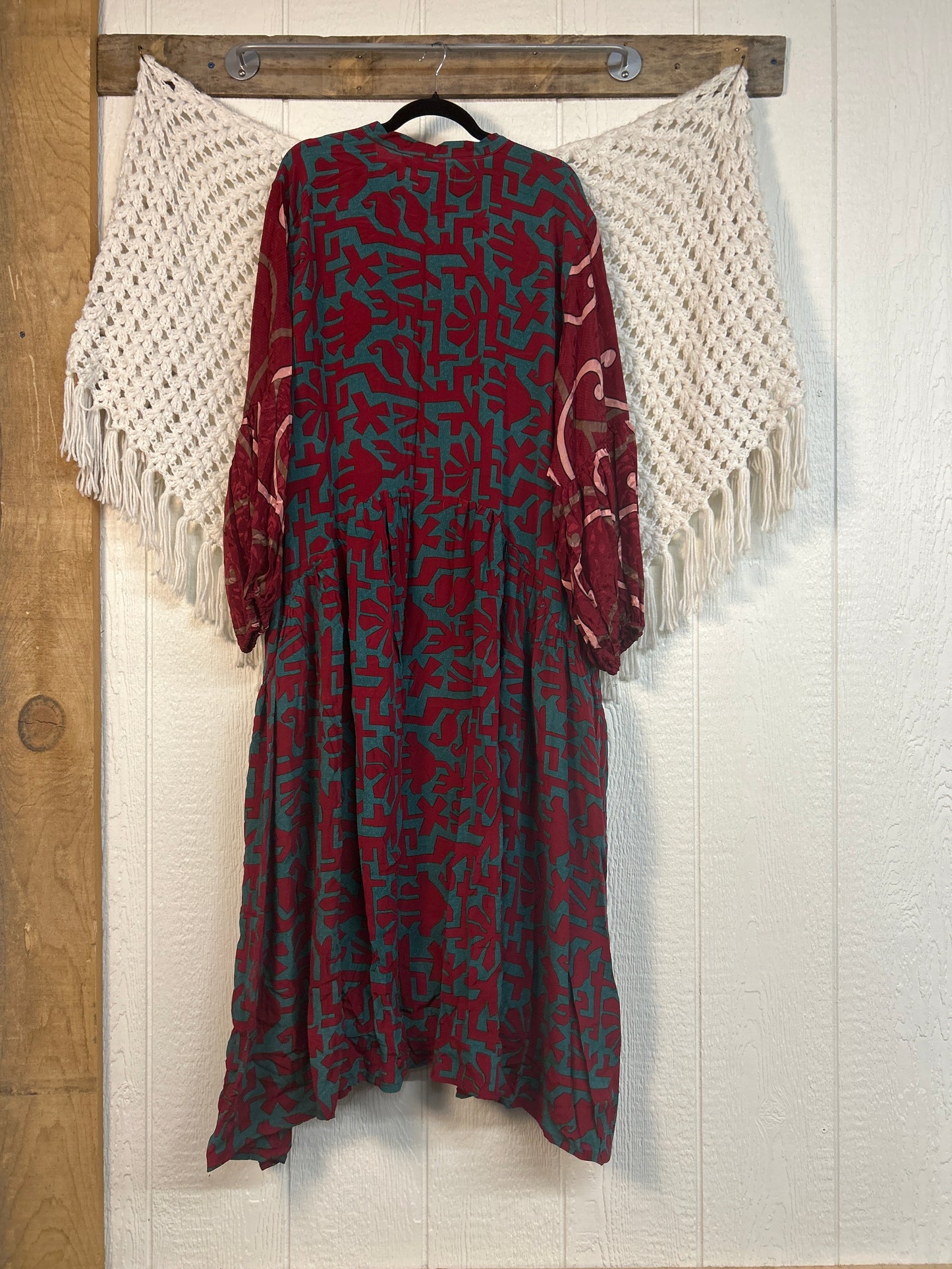 Crepe Sari Evermore Kimono 0326 134