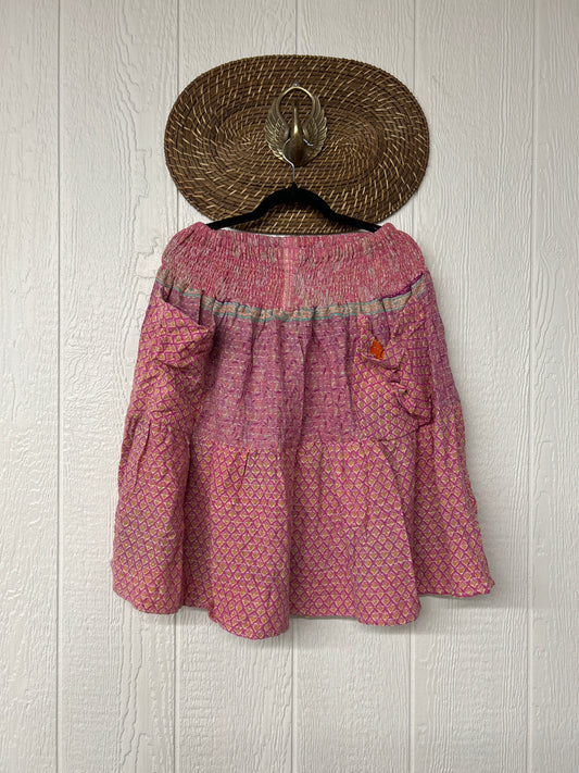 Pareo Kantha Meadow Skirt 0826 044