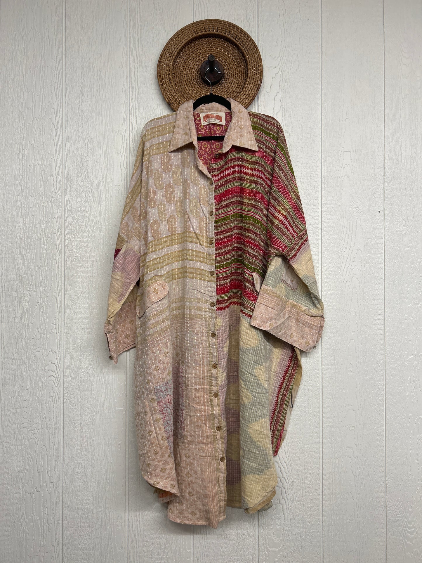 Pareo Kantha Free To Be Longsleeve Maxi 0226 062