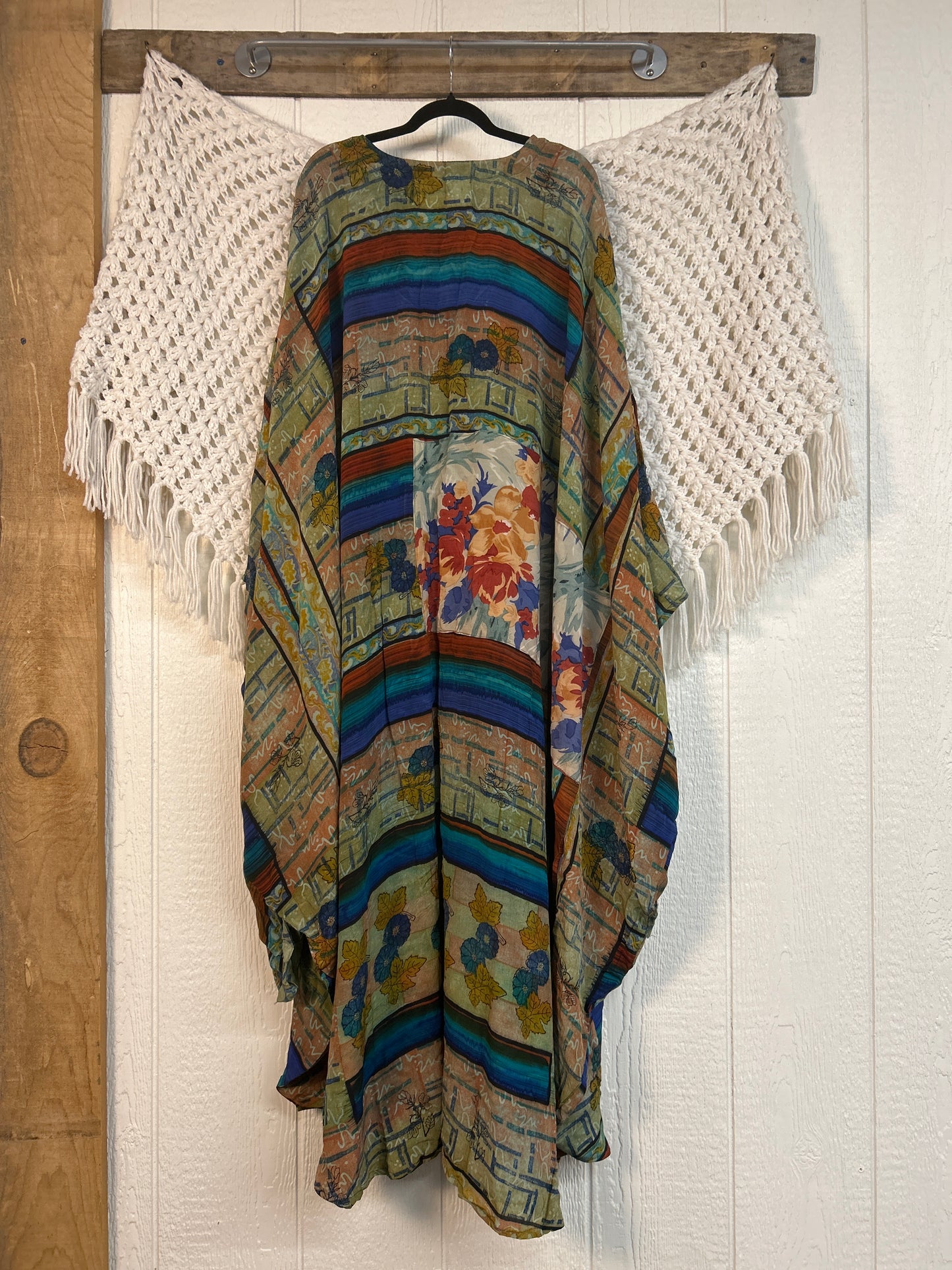 Crepe Sari Bowie Muu Dress 0826 013