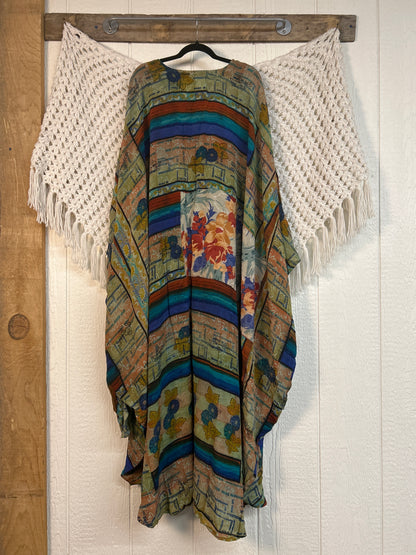 Crepe Sari Bowie Muu Dress 0826 013