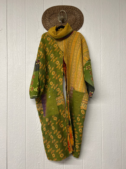 Fine Kantha Cowl Split Pullover 1225 062