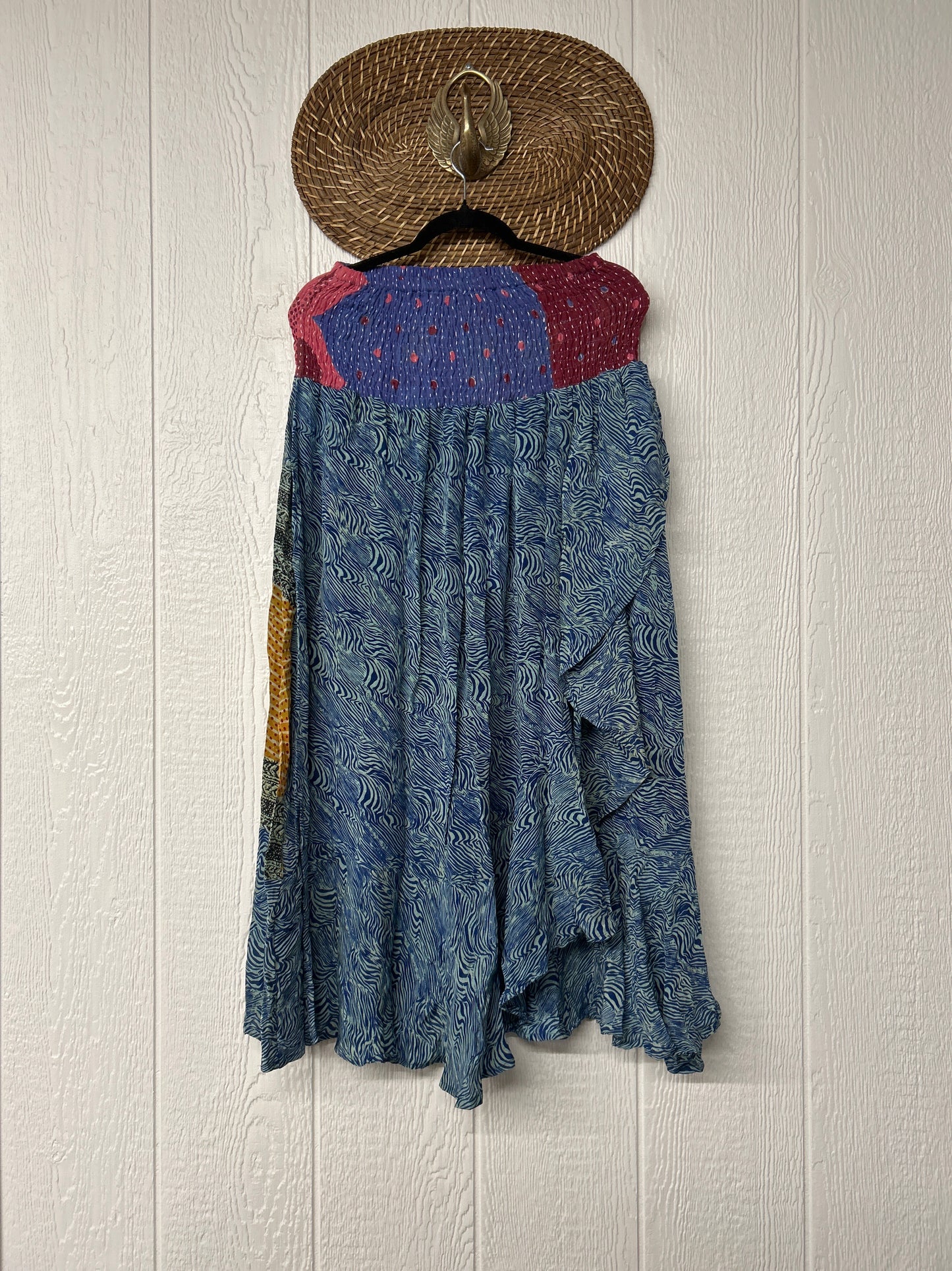 Crepe Sari Inner Peace Wrap Skirt 0626 123