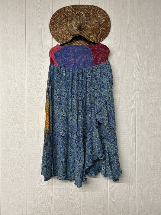 Crepe Sari Inner Peace Wrap Skirt 0626 123
