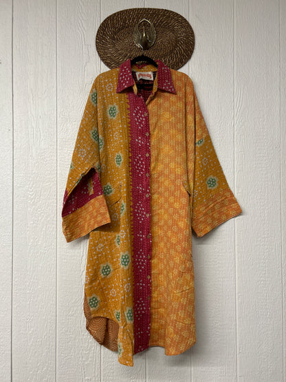 Pareo Kantha Free To Be Longsleeve Maxi 0226 251