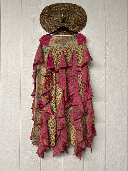 Pareo Kantha Willow Maxi Skirt 0826 264