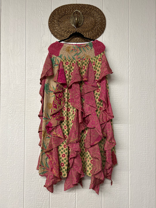 Pareo Kantha Willow Maxi Skirt 0826 264