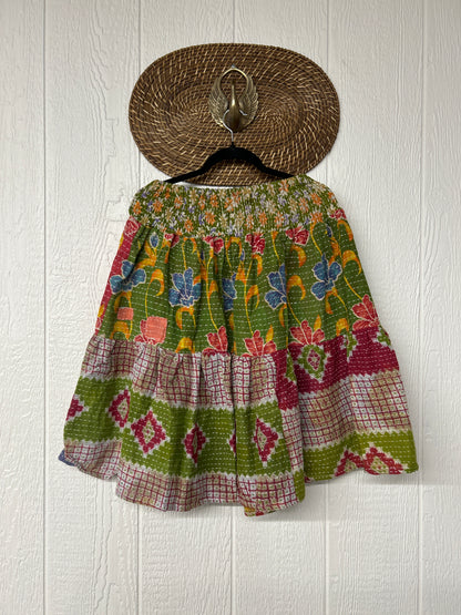 Pareo Kantha Meadow Skirt 0826 032
