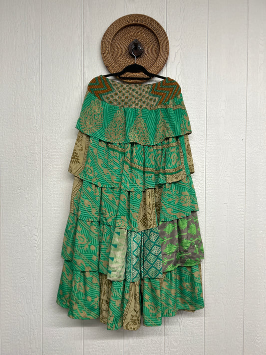 Rasgulla Sari Venus Ruffle Maxi 1125 166