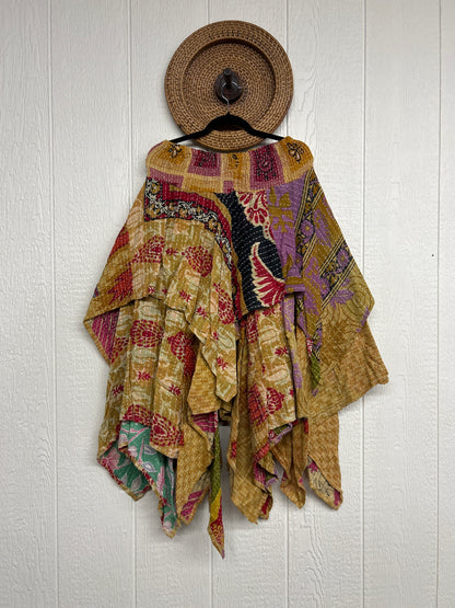 Pareo Kantha Pixie Skirt 0426 122