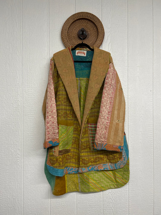 Fine Kantha Drifter Coat 1026 229